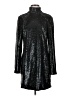 MEIMEIJ 100% Polyester Metallic Black Cocktail Dress Size EU (IT) 40 / US 4 - photo 1