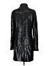 MEIMEIJ 100% Polyester Metallic Black Cocktail Dress Size EU (IT) 40 / US 4 - photo 2