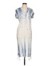 Unbranded Blue Casual Dress Size L (estimated) - photo 1