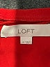 Ann Taylor LOFT 100% Polyester Red Long Sleeve Blouse Size M - photo 7