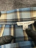 Blu Pepper 100% Polyester Plaid Blue Casual Skirt Size L - photo 3