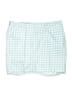 Callaway 100% Polyester Checkered-gingham Blue Shorts Size 8 - photo 1
