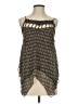 One 100% Polyester Brown Tank Top Size XS - photo 1