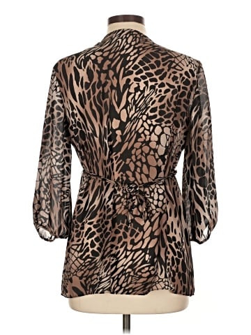 Tapemeasure Long Sleeve Blouse (view 2)