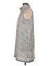 Akemi + Kin Tweed Silver Casual Dress Size S - photo 5