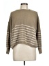 CeCe Stripes Tan Pullover Sweater Size L - photo 1