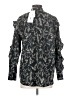 Thakoon Paisley Black Long Sleeve Blouse Size XS - photo 2