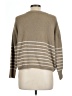 CeCe Stripes Tan Pullover Sweater Size L - photo 2