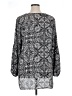 Maurices 100% Polyester Silver Long Sleeve Blouse Size XXL - photo 2