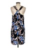 Gap Outlet 100% Polyester Print Black Casual Dress Size S - photo 2