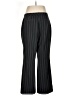 dalia Stripes Black Dress Pants Size 16 - photo 2