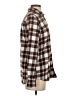 Lands' End 100% Cotton Plaid Brown Long Sleeve Button-Down Shirt Size S - photo 4