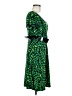 Eyeshadow 100% Polyester Tropical Green Cocktail Dress Size M - photo 4