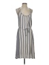 Ella Moss Stripes Gray Casual Dress Size S - photo 1