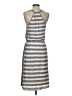 Ella Moss Stripes Gray Casual Dress Size S - photo 2
