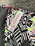 Xhilaration 100% Polyester Black Short Sleeve Blouse Size M - photo 7