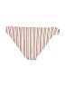 Onia Stripes White Swimsuit Bottoms Size M - photo 2