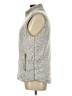 Thread & Supply 100% Polyester Gray Faux Fur Vest Size L - photo 5