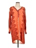 Gypsy 05 100% Rayon Orange Kimono Size L - photo 1