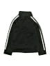 Adidas 100% Polyester Black Track Jacket Size 4 - photo 2
