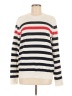Express 100% Cotton Stripes Ivory Pullover Sweater Size M - photo 1