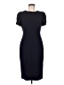 Calvin Klein Solid Black Cocktail Dress Size 8 - photo 1
