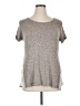 Free Kisses Gray Short Sleeve Top Size XL - photo 1