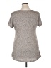 Free Kisses Gray Short Sleeve Top Size XL - photo 2