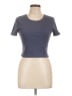 BP. Gray Short Sleeve Top Size L - photo 1