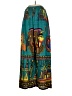 Unbranded Print Teal Casual Pants Size 23 waist (estimated) - photo 2