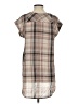 Akemi + Kin Plaid Tan Sleeveless T-Shirt Size XS - photo 2
