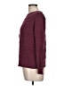 Ann Taylor LOFT 100% Cotton Burgundy Pullover Sweater Size L - photo 5