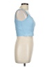 Unbranded Blue Sleeveless Top Size L - photo 4
