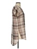 Akemi + Kin Plaid Tan Sleeveless T-Shirt Size XS - photo 4