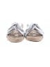 Forever 21 Metallic Silver Sandals Size 8 - photo 2
