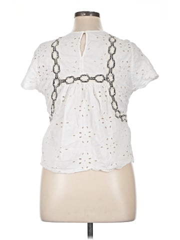 Zara TRF Short Sleeve Blouse (view 2)