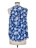 INC International Concepts Blue Sleeveless Blouse Size M - photo 2