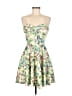 Windsor Floral Green Cocktail Dress Size 9 - photo 1