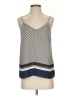 H&M 100% Polyester Blue Sleeveless Blouse Size 0 - photo 1