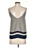 H&M 100% Polyester Blue Sleeveless Blouse Size 0 - photo 2