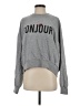 Cinq à Sept Gray Sweatshirt Size S - photo 1