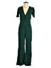Reformation Solid Green Jumpsuit Size 2 - photo 1