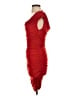 Express Solid Red Cocktail Dress Size S - photo 5