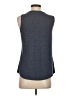 Soho Gray Sleeveless Blouse Size S - photo 2