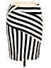 Bobeau Stripes Black Casual Skirt Size M - photo 1