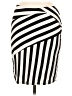 Bobeau Stripes Black Casual Skirt Size M - photo 2