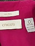 Chico's Solid Pink Sleeveless Button-Down Shirt Size S - photo 7