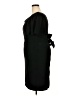 Metrostyle 100% Polyester Solid Black Casual Dress Size 18 - photo 5