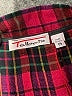 Talbots Plaid Red Pink Casual Skirt Size 14 - photo 3