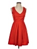 Buttons Solid Red Cocktail Dress Size S - photo 1